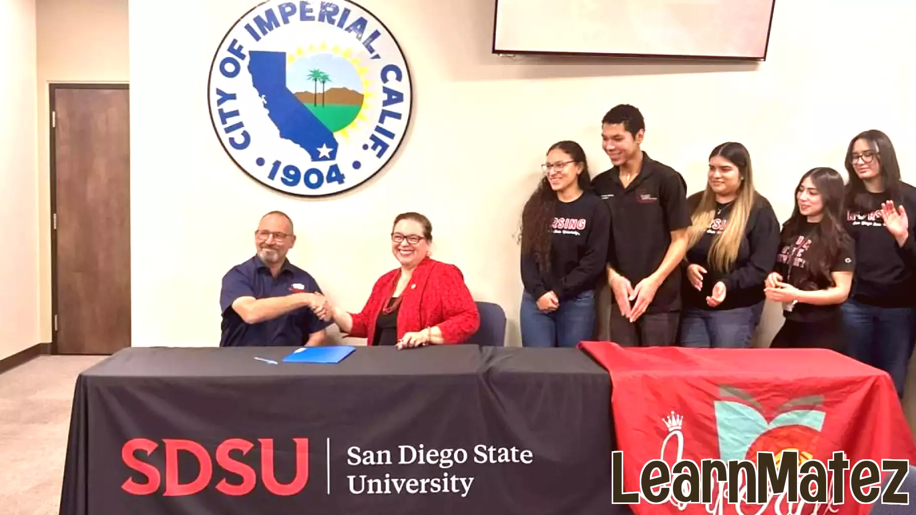 Imperial City Council and SDSU-IV Join Forces to Enhance Educational Opportunities